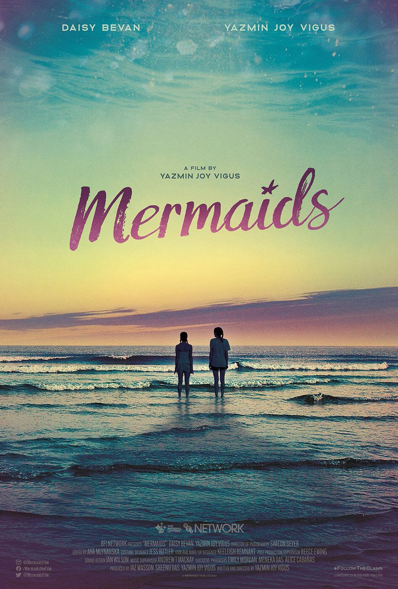 My official poster design for short film @MermaidsFilm written and directed by @yazminjoy 
#filmposter #posterdesign #shortfilm #indiefilm