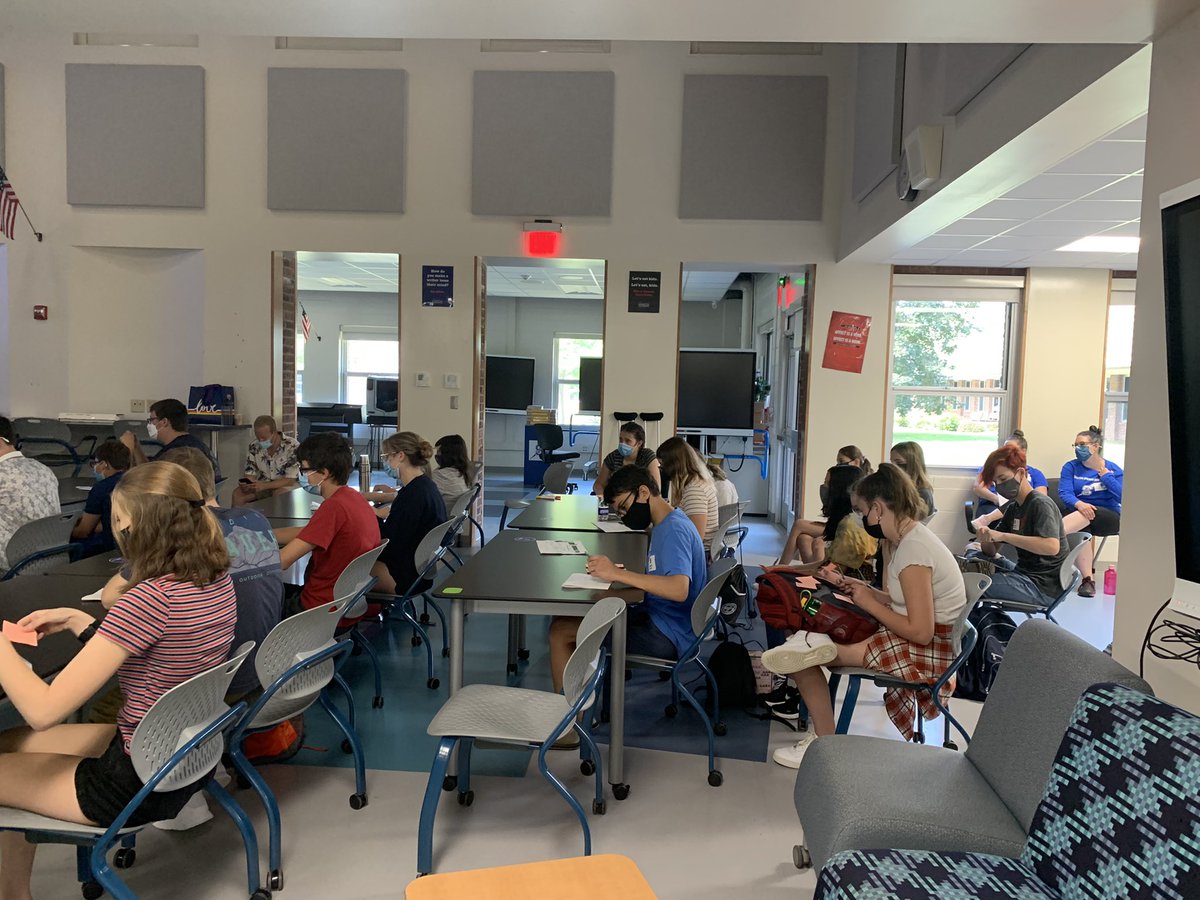 Loved having students back for our Transition Program!  Students did team building, got tips for a successful start for school, learned about schedules, and heard from Student Council officers. A great day to get ready for September! Thanks to all who supported this day!