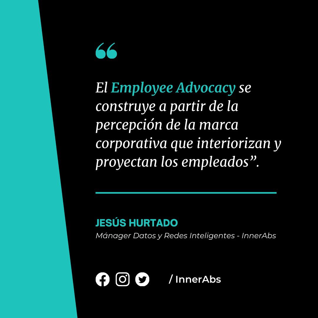 InnerAbs's tweet photo. El #EmployeeAdvocacy se perfila como una de las tendencias más relevantes para el futuro de las organizaciones. ¿Ya lo empleas en tu empresa? ¡Síguenos para comenzar o fortalecer esta sorprendente cultura empresarial! ✅ https://t.co/LaP6Dx9R7x