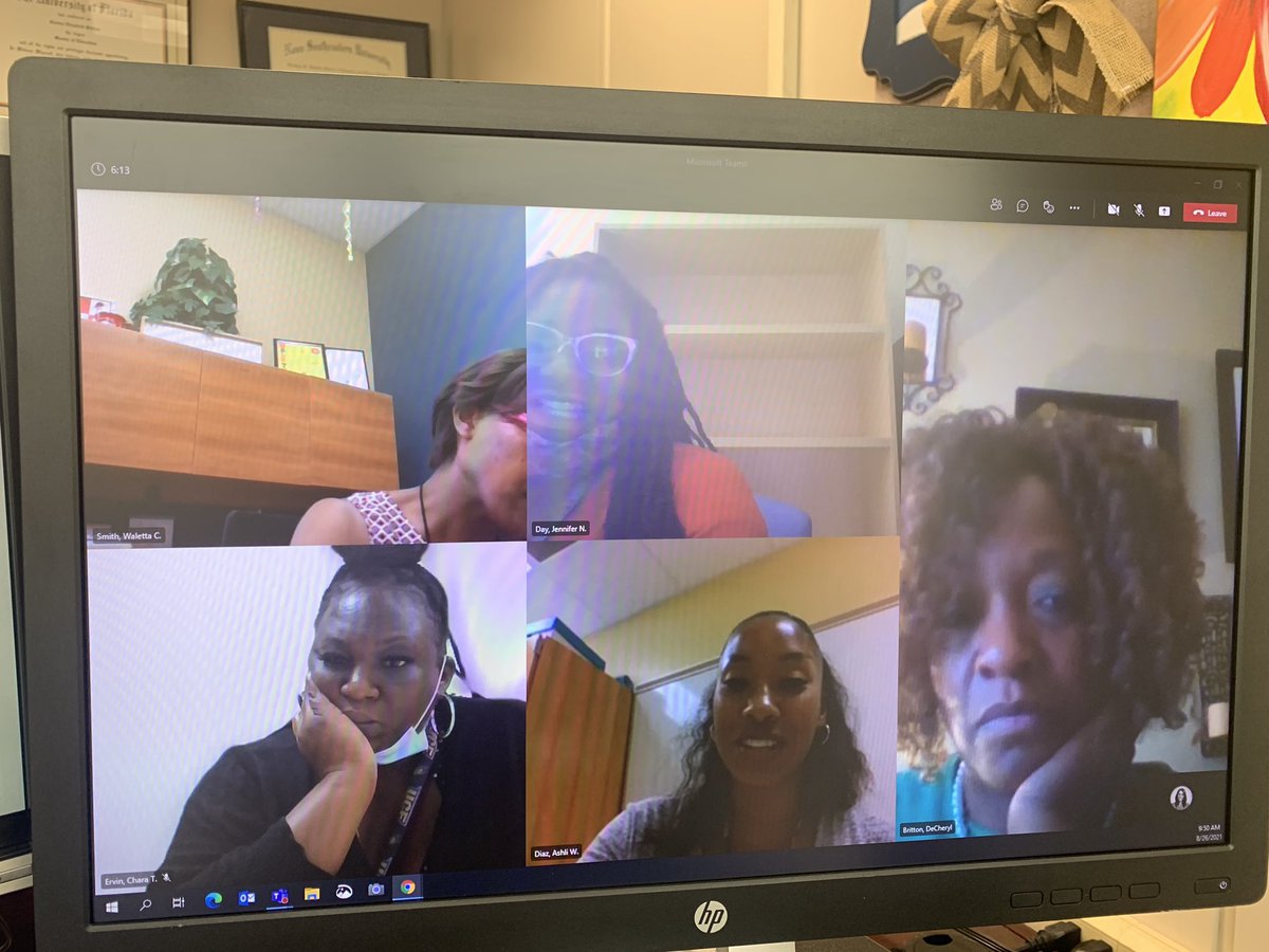 KathrynMurrow's tweet photo. It was the BEST to learn with the @West_OCPS today in #ocpsSELL! Favorite thing to see as a facilitator? Entering a breakout room with all cameras on, hearing high-quality collaborative dialogue during a data analysis protocol. Principal Britton leads by example! @ocpsPL #ocpsPL https://t.co/xByCMSg37U