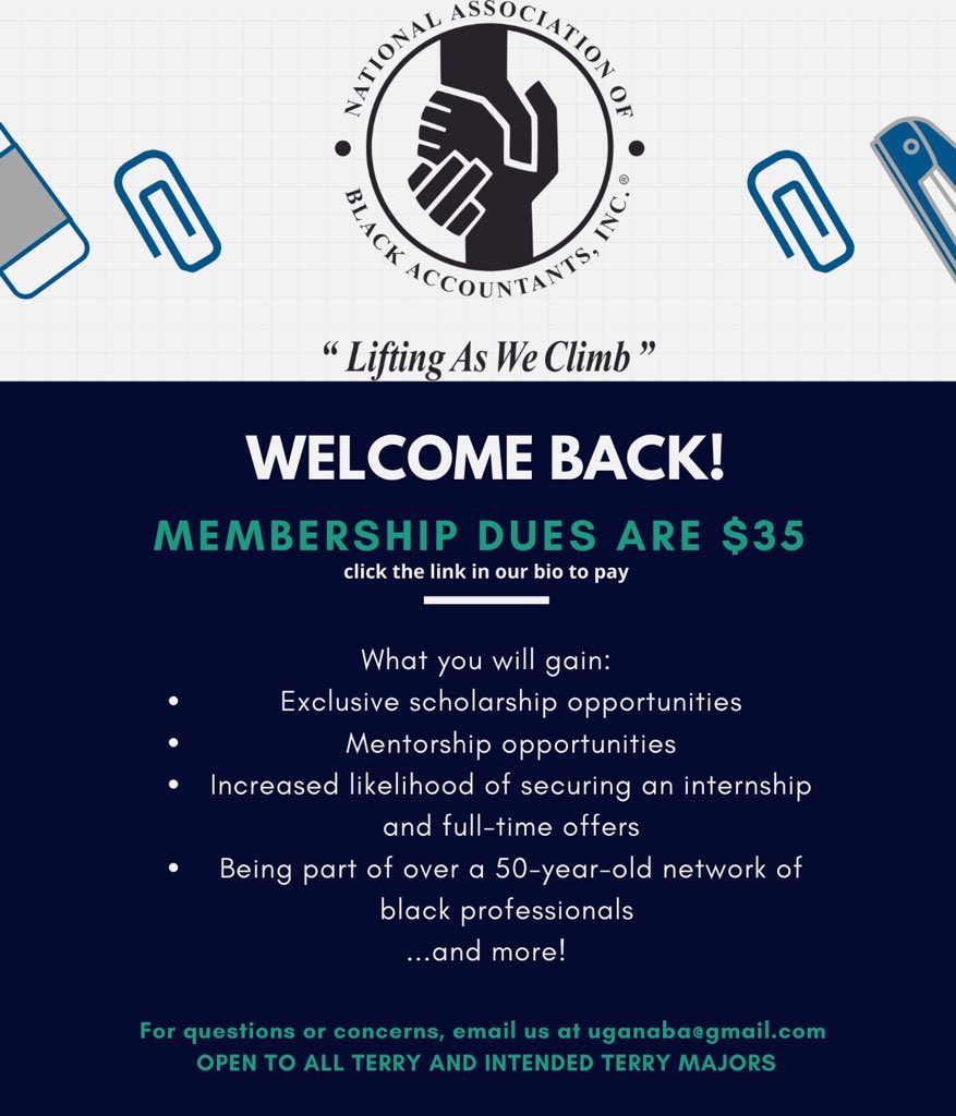 UGANABA's tweet photo. “Being apart of an over 50-year-old network of Black Professionals!” We’re open to all Terry Majors! Pay your dues using the link in our biooo! https://t.co/iVvwNqQsLt
