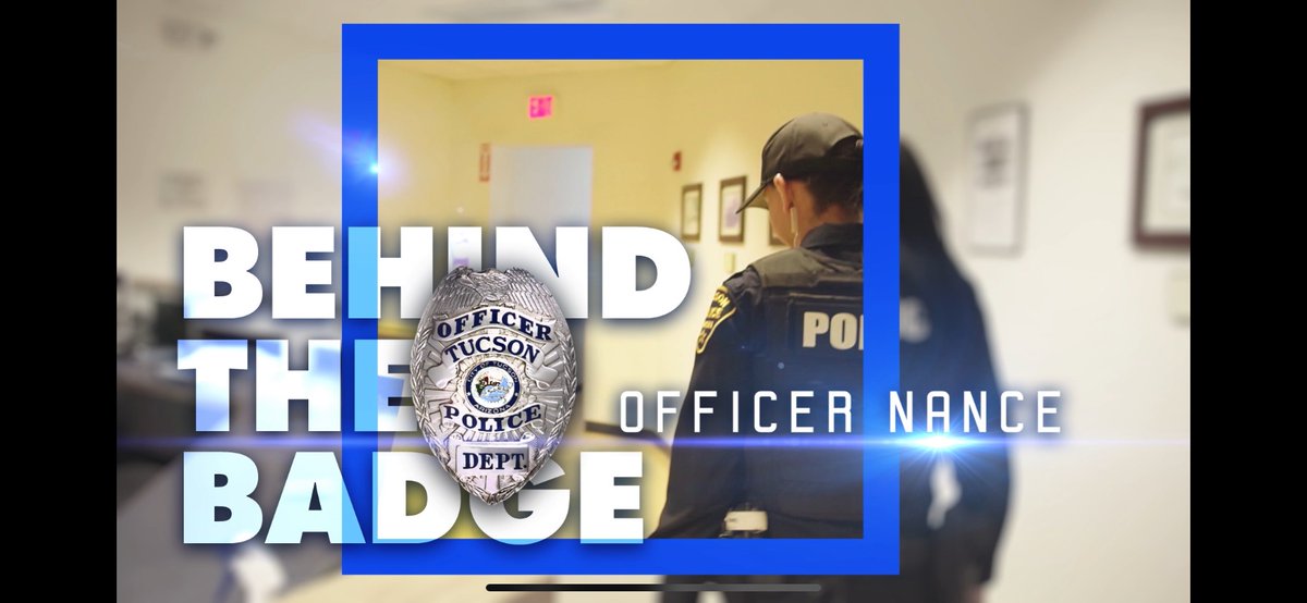 Behind the Badge - Today we would like to introduce you to Monica Nance, the person behind the badge.
#tucsonspolice #behindthebadge

youtu.be/ib4JgNmcgzQ