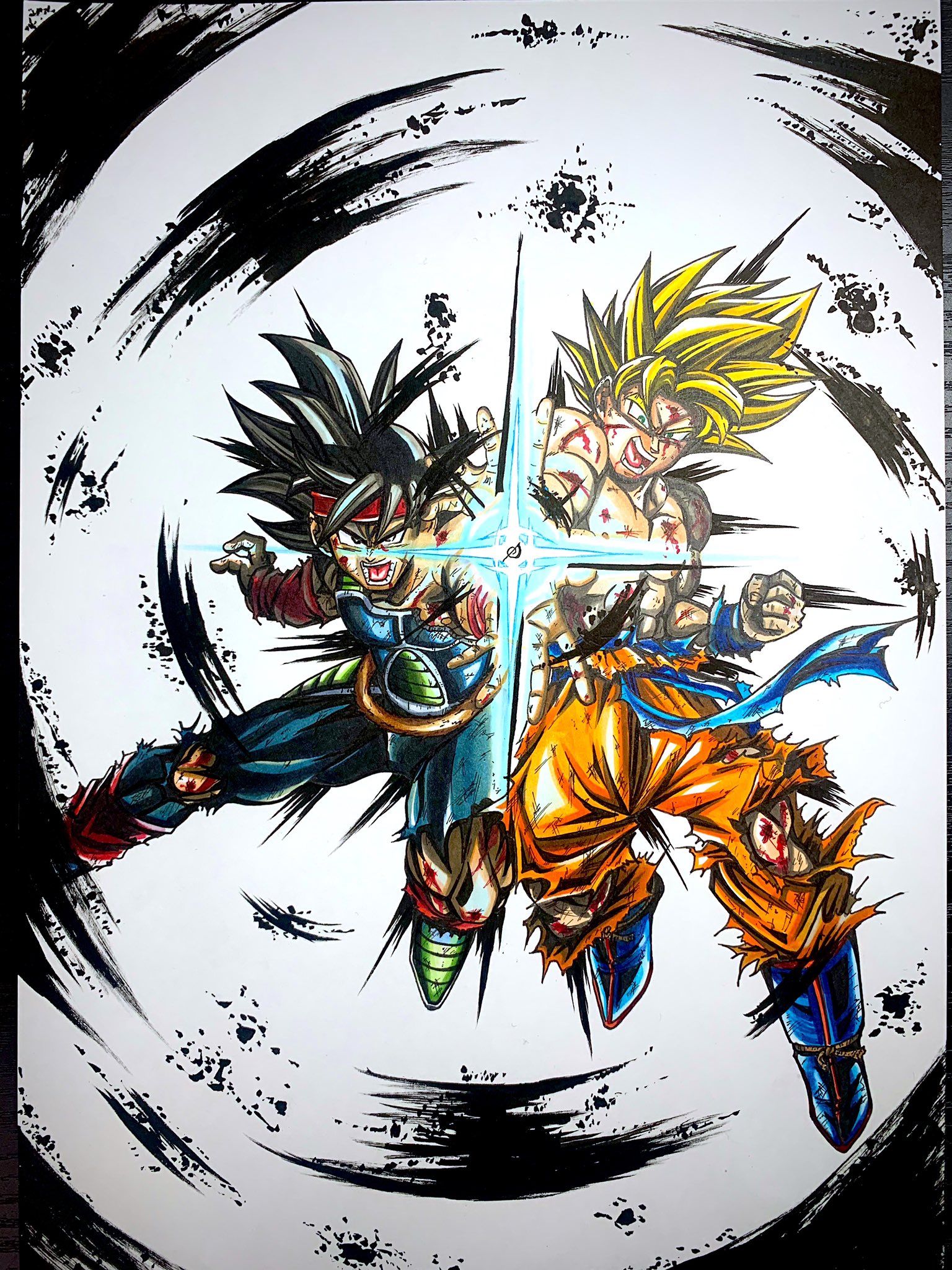 Shige 親子かめはめ波 全部書けました Shigequality Shigequality ドラゴンボールz ドラゴンボールイラスト 模写 コピック 絵画 T Co Nefnfhjccz Twitter