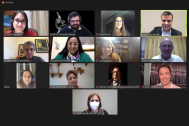 _SoMiCh's tweet photo. Asamblea @alam2020py Reunión de presidentes de Sociedades de Microbiología pertenecientes a #ALAM 🇺🇾🇵🇾🇦🇷🇨🇱🇪🇨🇨🇴🇲🇽🇪🇸🇵🇹🇩🇴🇧🇷🇵🇪🇻🇪🇨🇺
@SociedadSum @_SoMiCh @microasocarg @SPMinforma @AsoMexMicro @SEMicrobiologia @SocMicroEcuador @SPMicrobiologia
#Alam2021🇵🇾 --> 🇪🇨 #alam2023 👏👏👏 https://t.co/qUchByk3hZ