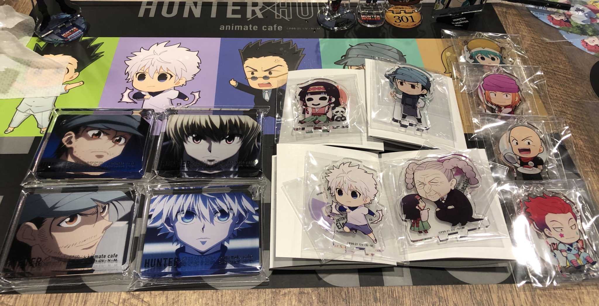 ハンターハンターHUNTER×HUNTERアニメイトカフェコラボカフェ