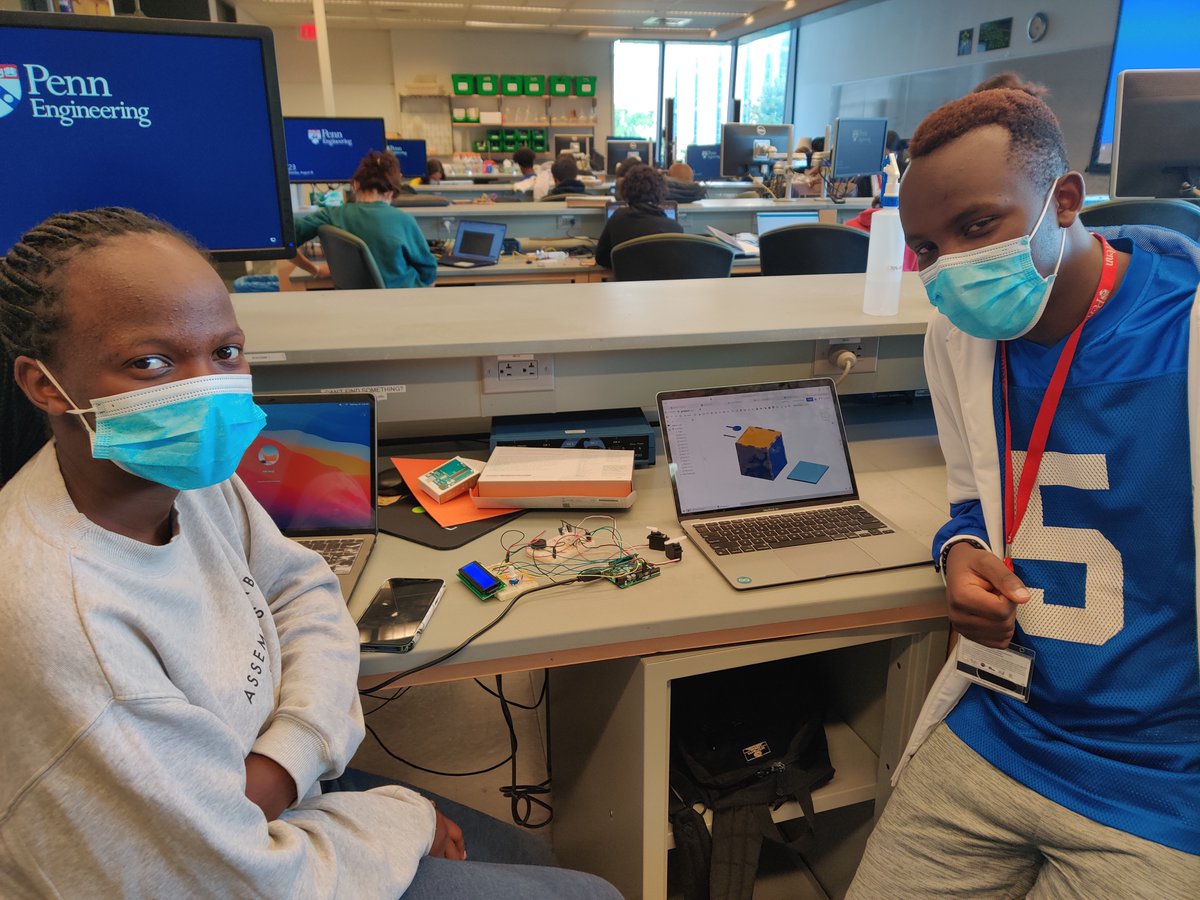 PennBElabs's tweet photo. What can you make in 6 hours? Check out the amazing work by our @Penn @PennEngineers @PennFirstPlus Pre-Freshmen Program (PFP) students!
#MakerSpace #BioMakerSpace #LearnDesignInvent https://t.co/3J6Po1Jtyn