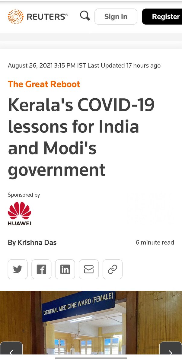 x_rahulraj's tweet image. Intern: Cases in Kerala are rising. The state is reporting 200 plus deaths. Can we write a scathing piece on Kerala?

Senior Editor: It doesn&apos;t criticize Modi

Editor-in-chief: Stop this editorial dishonesty. Honest &amp;amp; courageous media like us covers all stories. Use this headline