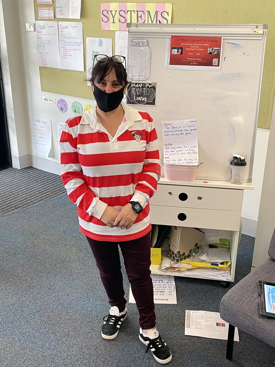 acps_library's tweet photo. Some more of our ACPS teachers onsite celebrating Book Week 2021! @AitkenCreekPS https://t.co/vbEVMpMiuh
