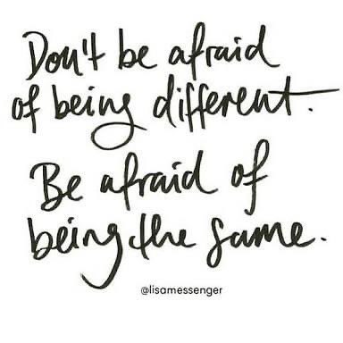 FabAcademic's tweet photo. Your being different can be a source of power. Embrace it - be you &amp; do you. #vukauzenzele https://t.co/FaxXe7Qma5