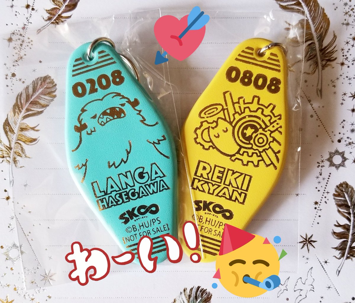 届いた～!!!かわいい～🥳👏👏
思ったより大きい😊イイネ～! 