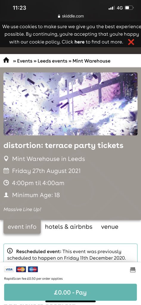 ran1x2x3's tweet photo. selling 2 tickets for mint warehouse distortion x https://t.co/YVpK206ey2