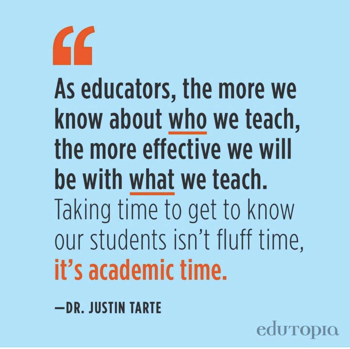 Week 2 is coming to a close.I reflect on how much student inventory we collected through valuable conversations.Spending time to get to know each other has not only been FUN,but it is establishing a system that builds motivation & new pathways for learning. #BelieveBeIntentional