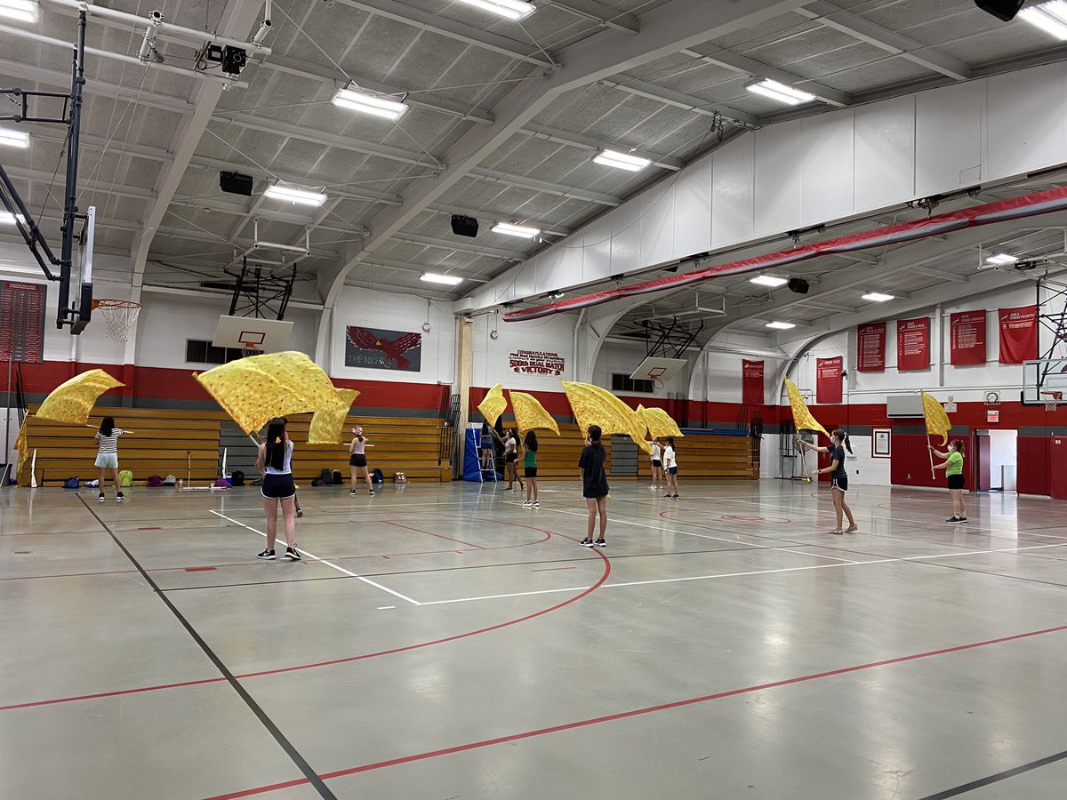 PHSbands's tweet photo. What a week! Sun, fun, hard work, and even some rain!! The 2021 PHSMB is looking strong! Excited for a great season! #pridehonorspirit #phsmb2021 #bandcamp https://t.co/HfJsuedOKn