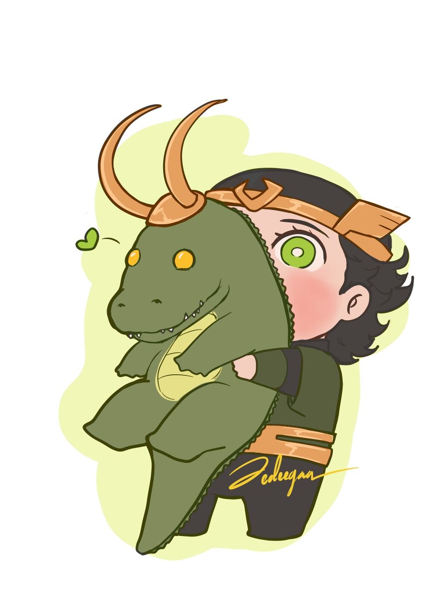 'he's a Loki!!!' 

#KidLoki #AlligatorLoki #Loki