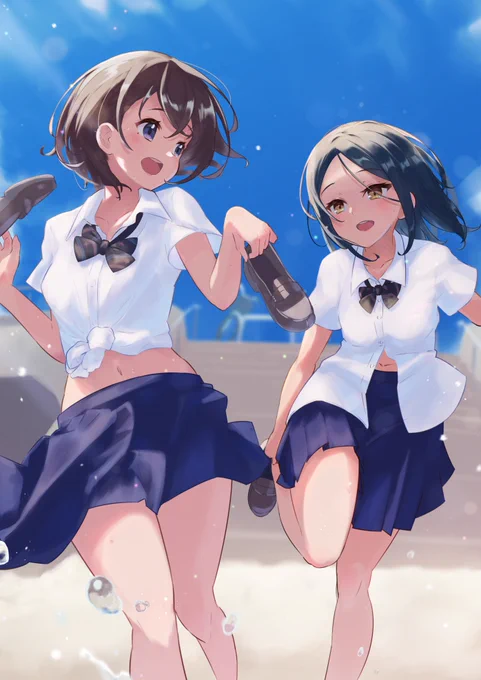 夏のきらきらがすき
#イラスト #illustration 