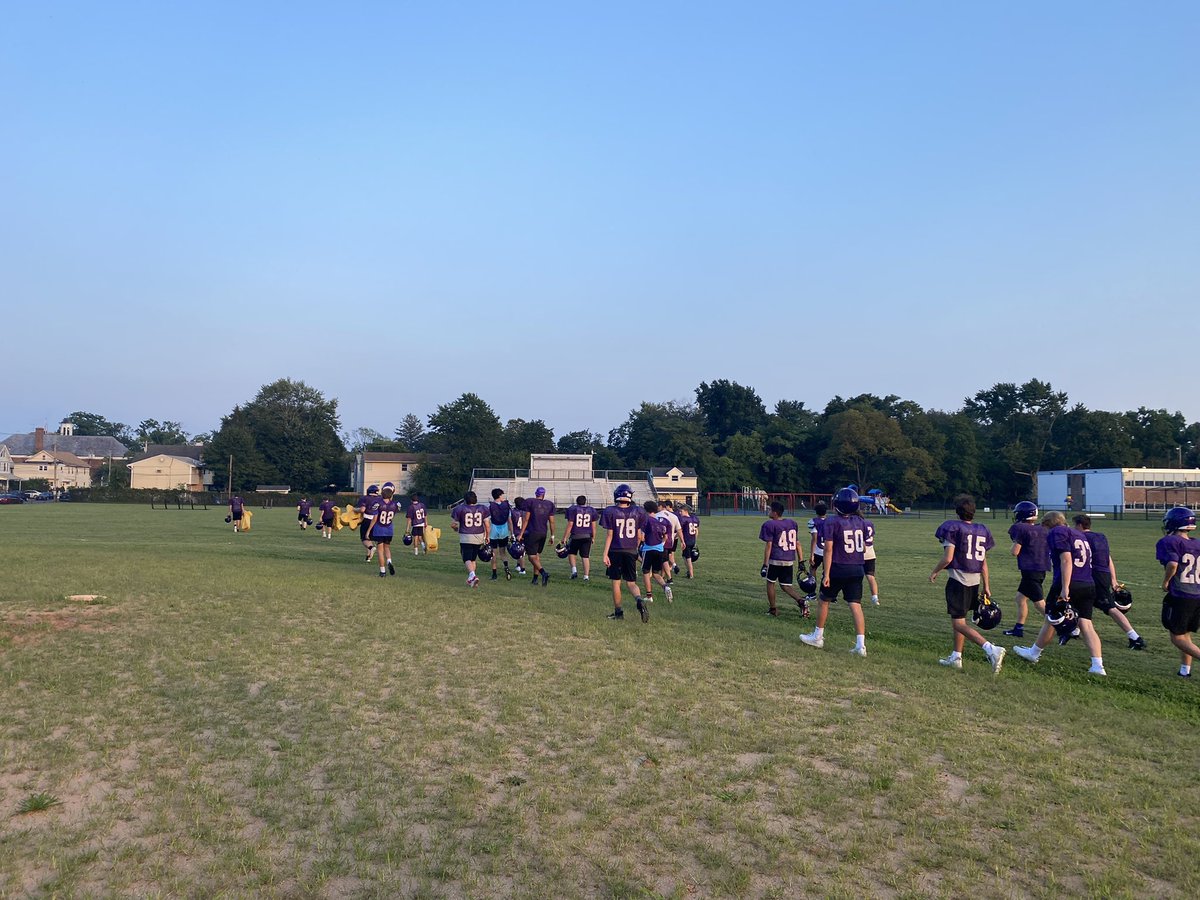 Football season is upon us! The Baymen JV and Varsity Football teams preparing for the 2021 season.
