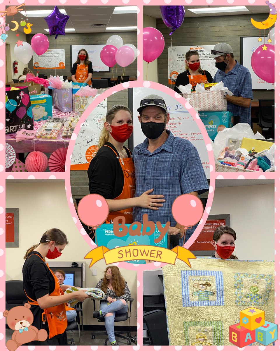 🌸🍼🎀Baby shower for the happy (soon-to-be) parents Donna &amp; Aaron! We’re so happy for you both! CONGRATULATIONS!!!!🎀🍼🌸 #HDbaby