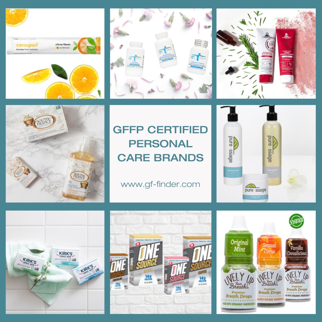 Did you know that @gffoodprogram has a listing for gluten-free certified personal care products?
.
Check out @KirksNatural @gfremedies @SOFNaturalSoaps @livelyupbreath @CeraSport here: ow.ly/b78350FZ3ka

 #certifiedglutenfree #allnaturalbodycare #personalcareproducts