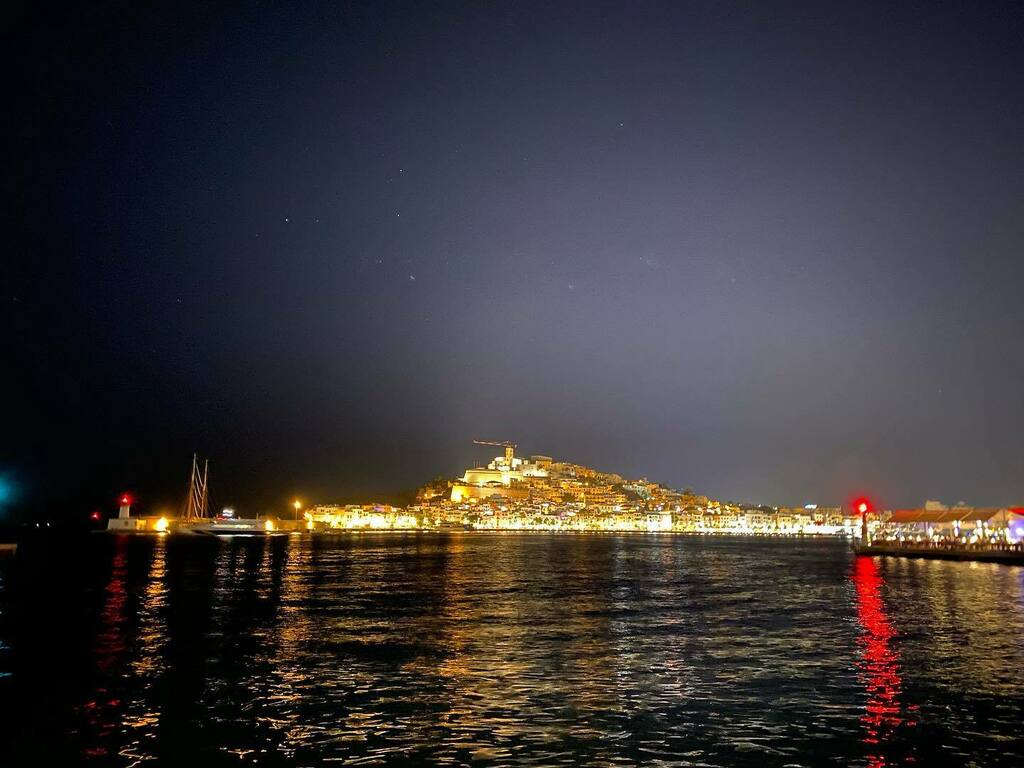 MaiaFair's tweet photo. We’re now under the bright lights of the beautiful old town Ibiza after a super fast passage from Cartagena. We’ll be back to Banus for the September sunshine charters in a week or so #boatcharter #yachtcharter #puertobanus #sunseekercharters #sportyacht… https://t.co/lTTl0TlqzI https://t.co/3p79eTS7AB