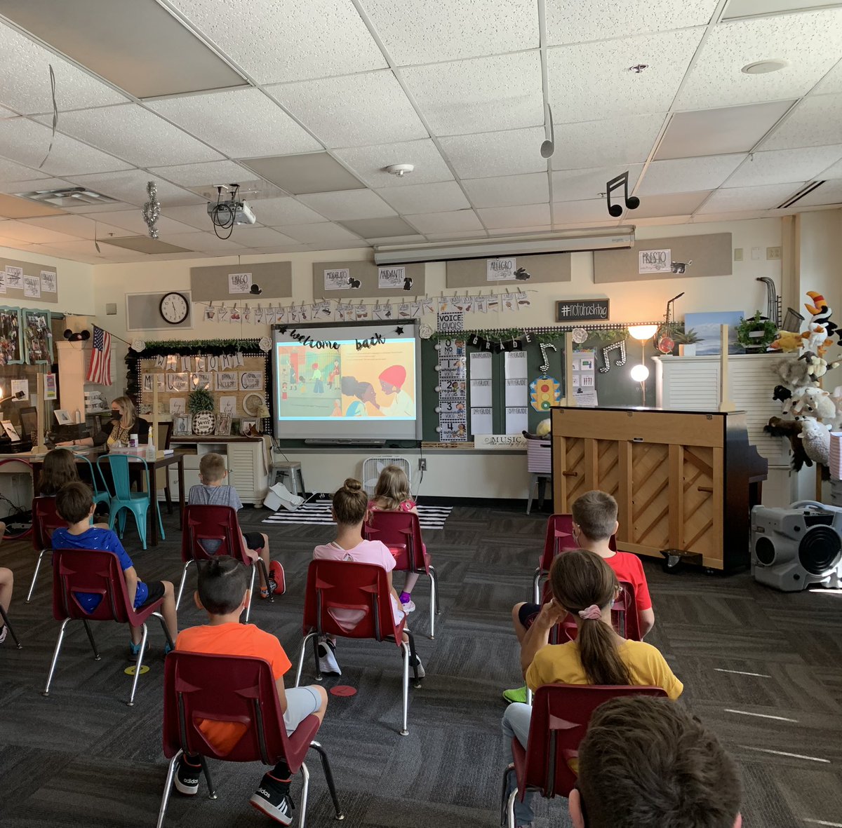 Names matter. My dad always told me my name means loveable. This week I’m #coteaching in music. We read “Your Name is a Song” and recorded the kids saying their name focusing on how their family says their name. Audio files will be shared with <a href="/ForderFalcons/">Forder Elementary School</a> staff. #msdr9