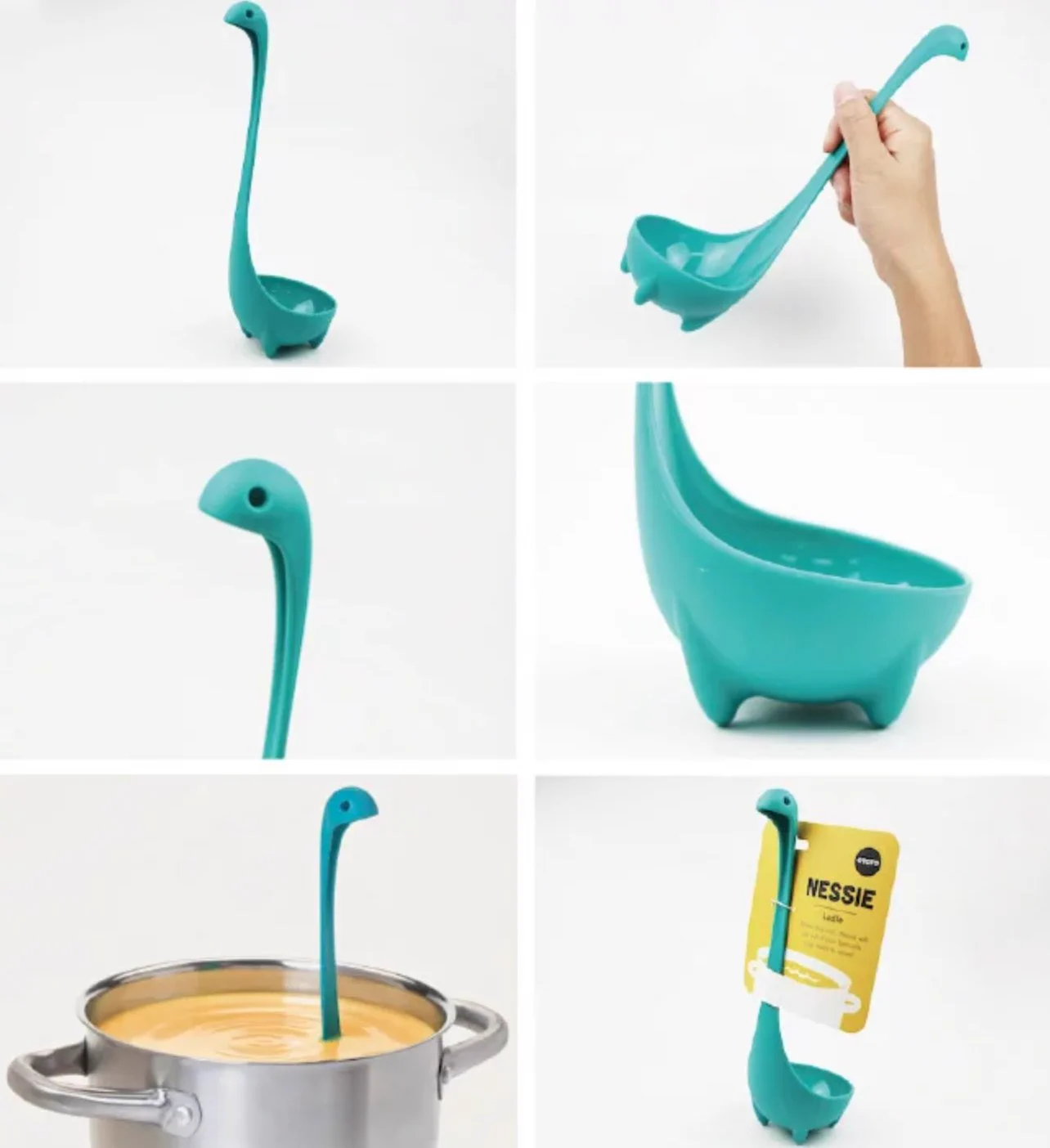 まるでネッシーのようなお玉『Nessie Ladle』が可愛い！お料理がより楽しくなるアイテムに大注目！