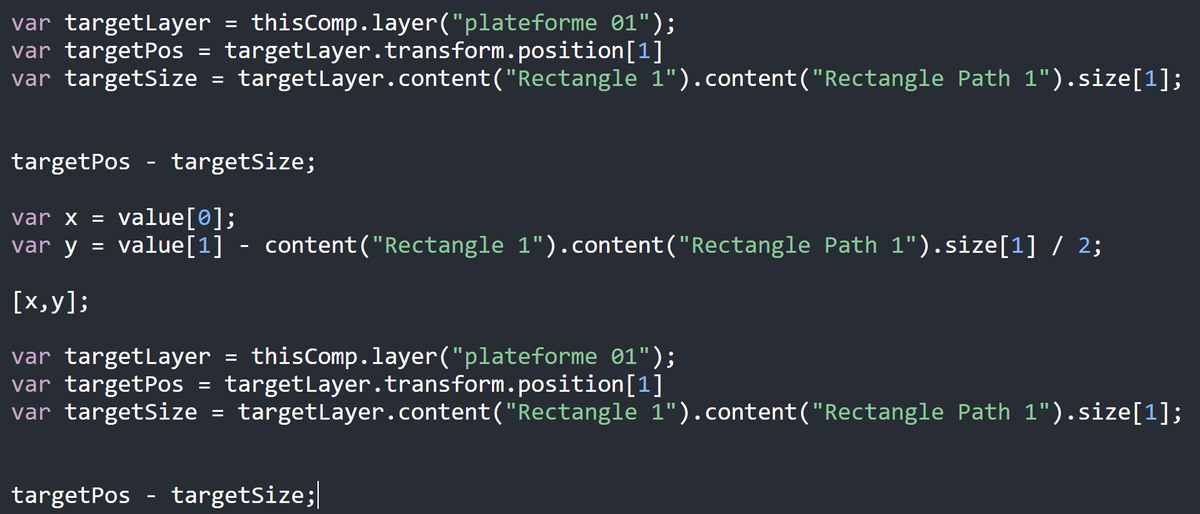 BarryInMotion's tweet image. I&apos;m just getting started.

#Codebasedanimation #Aexpression
