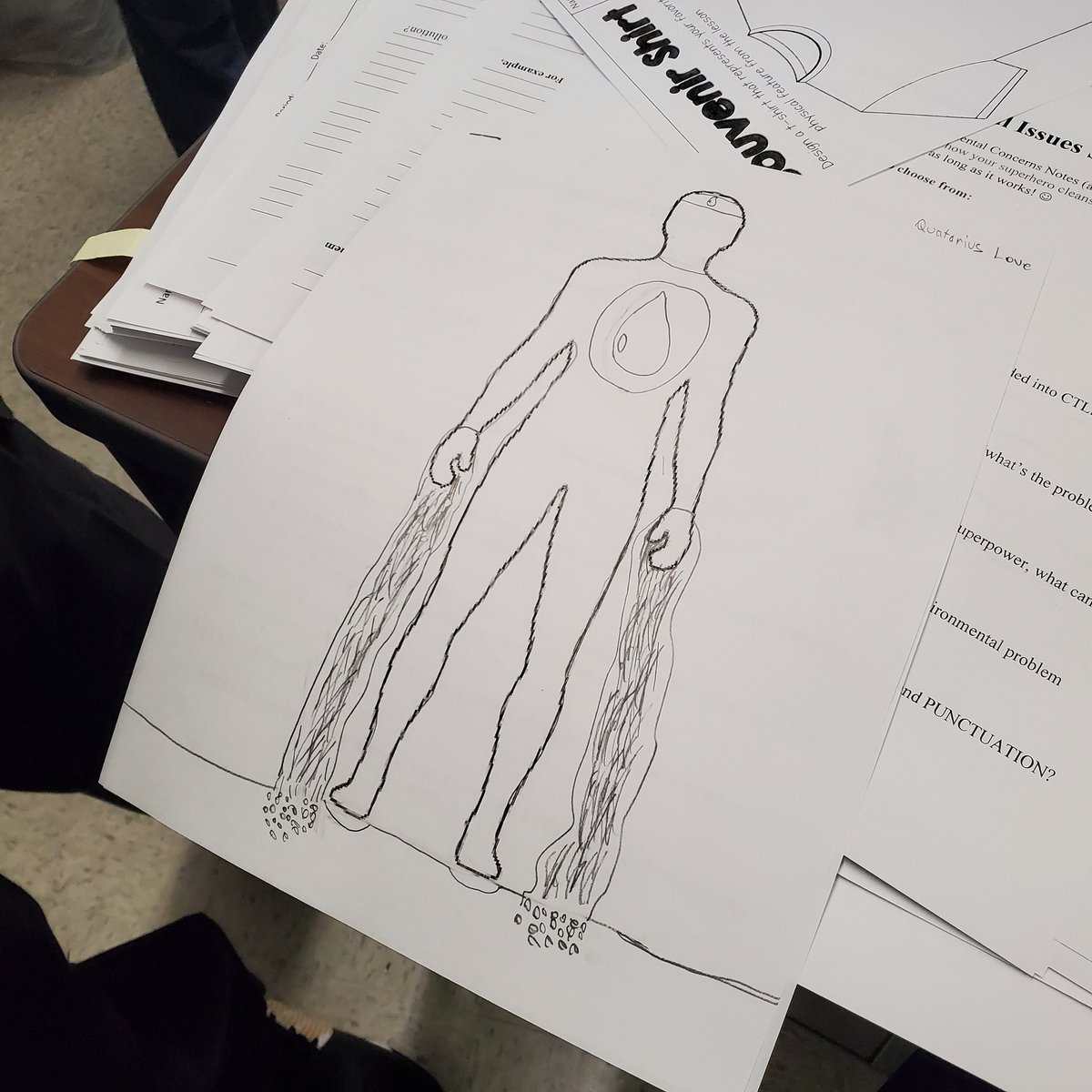 ProfessorHVArd's tweet photo. Creativity Gone Wild! Day 1 of Environmental Issues Superhero project with some of Floyd MS scholars. Completed projects coming soon...stay tuned!
#Teamfloydms
#CreativeMindsAtWork
#AllWorkandPlay https://t.co/7slVnGUn0Y