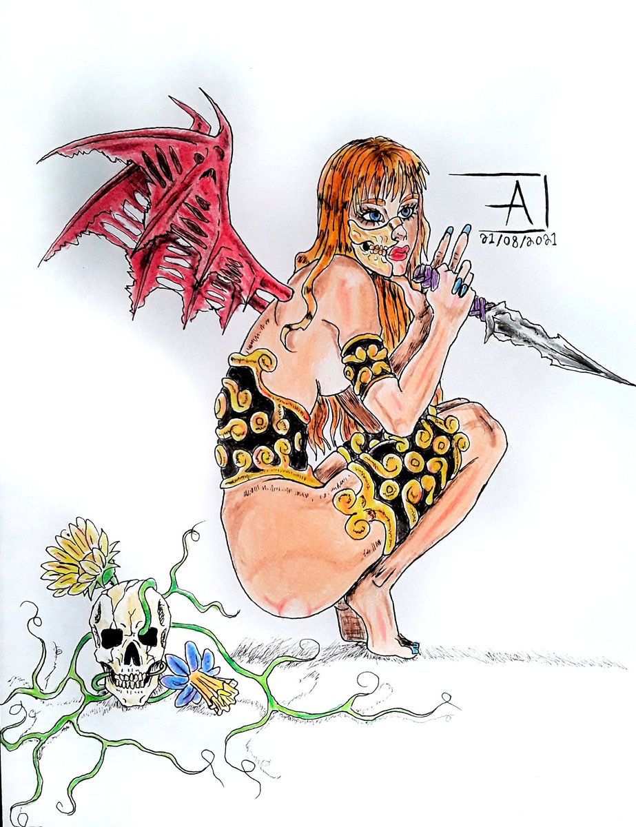 andersonvash's tweet photo. Sexy Devil 🔥😈🔥
 #inkdrawing #ink #tattoo #tatuagem #artist #artesvisuais #artesnoinsta #darkanime #darkart #darkartists #dark #gothicdrawings #gothicarts #gothicart #gothicilustration #gothic #gothicsketch  #nanquim #manga  #cartoon #anime #artesensual #Colorart #artecolorida https://t.co/8mvzVnhUf2