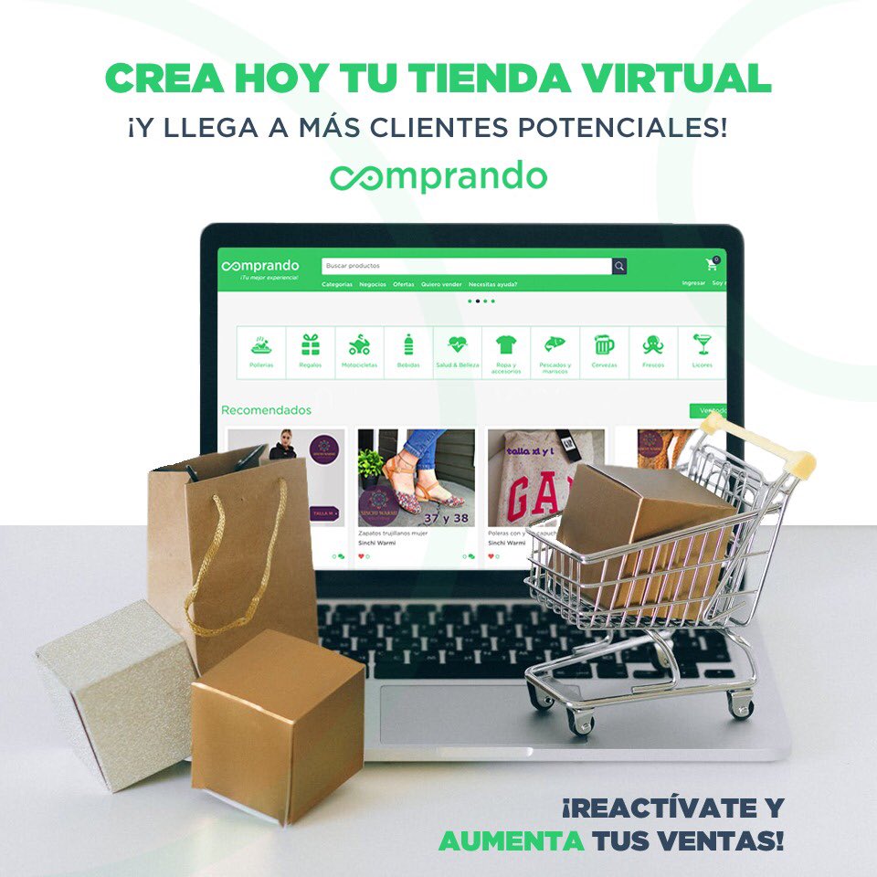useraul's tweet image. ¡Hola #emprendedor crea tu tienda virtual en comprando.pe #reactivaperu #tiendaonline #ecommerce #emprendimiento
