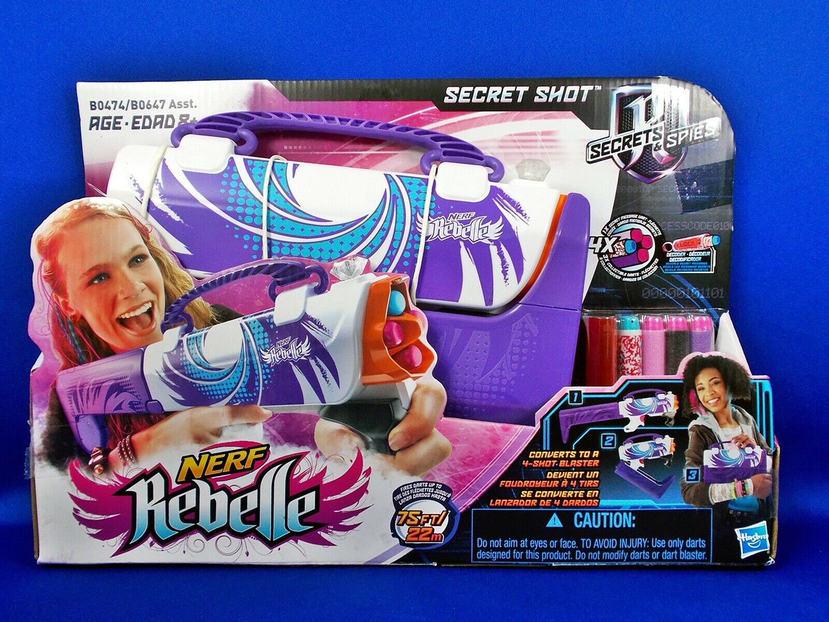 ThriftyGirl2015's tweet photo. Nerf Rebelle Secret Shot Purple Purse Secrets &amp; Spies 2014 New Unused B0474 https://t.co/yuorJs7Nqz #ebay @ebay #NERF #NerfRebelle #RebelleSecretShot #SecretShot #NerfToys #Nerfgun #purplepurse #SecretsandSpies #from2014 #new #unused #BO474 #toys #summertoys #summerfun #play https://t.co/fQ3SxorfHC