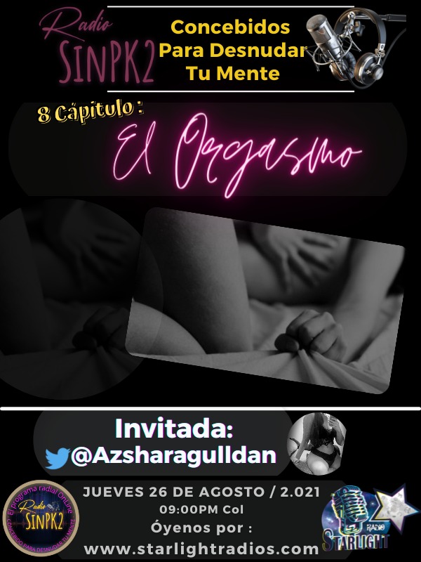 RadioSinPK2's tweet photo. Inevitable es hablar acerca del #Orgasmo y para hoy tendremos a tremenda invitada @Azsharagulldan quien en compañía de @afroditasensua4 y @sabrositohetero calentarán la noche... hoy como todos los jueves  09:00 🇨🇴 por https://t.co/gsZ8L3qBYO https://t.co/YKbHbsv7aS