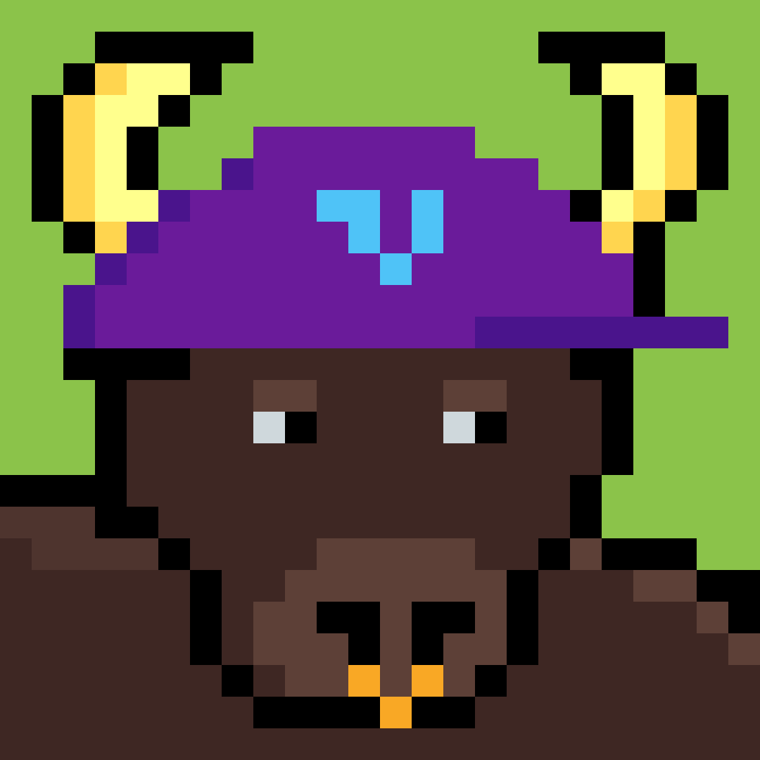 VETlieber's tweet photo. #65 Cool Bull Punk🐂- VETlieber Animal Collection

Welcome to the Wild Punks family @_CryptoGurl!

Limited 100 collectibles 1stGEN will be released very soon! 
 
#VeFam $VET #VeChain #WildPunks https://t.co/tbkrsX3vnk
