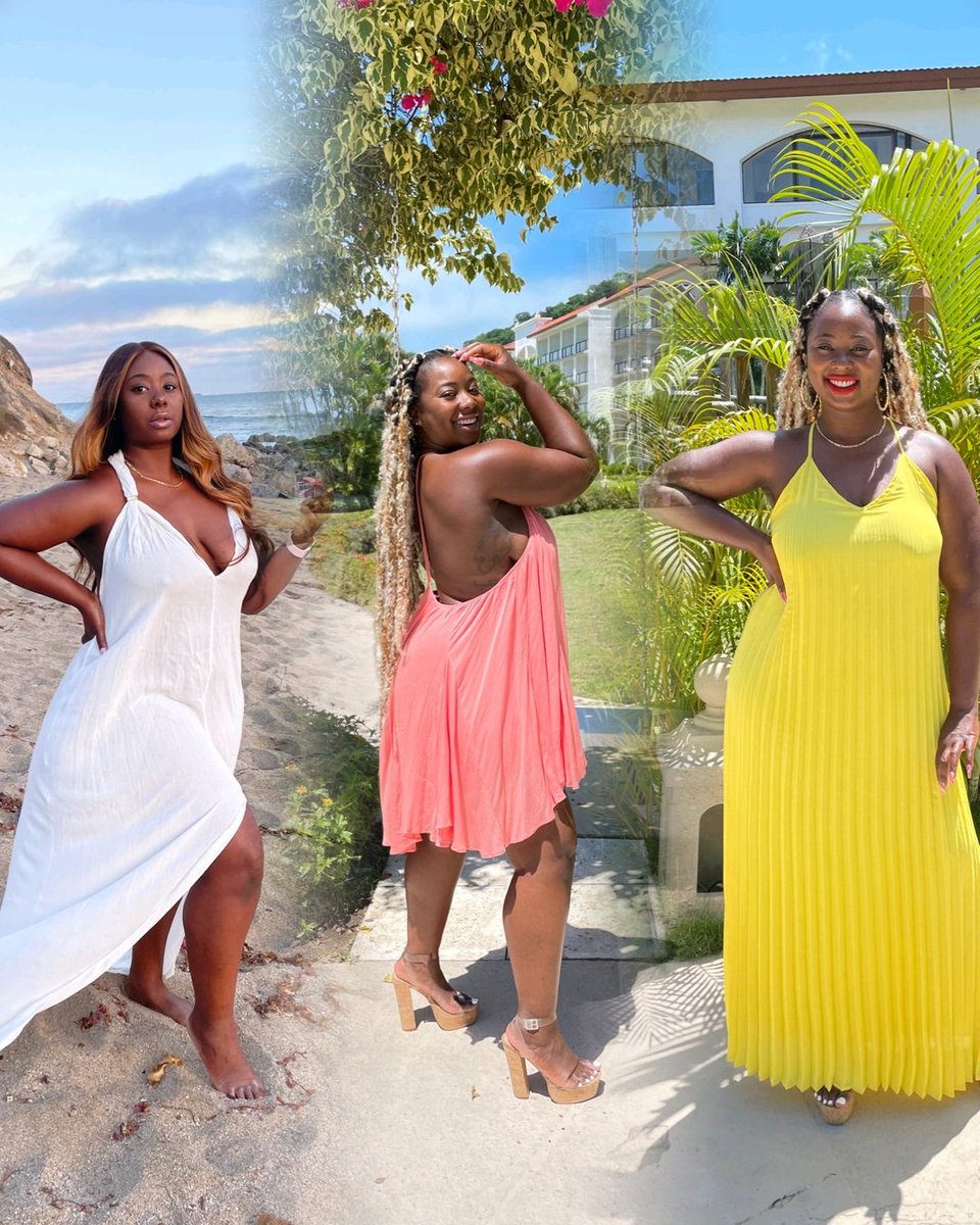 Some of our favorite Summer looks were dresses! Which is your fave?!

#baecation #wanderlusters #fashionista #vacation #millennials #losangelesfashion #miamifashion #tulumfashion #atlstyle #styleinspo #Havana #colorfulmaxidress #moda #blackgirlmagic #passportpassion #blackgirl