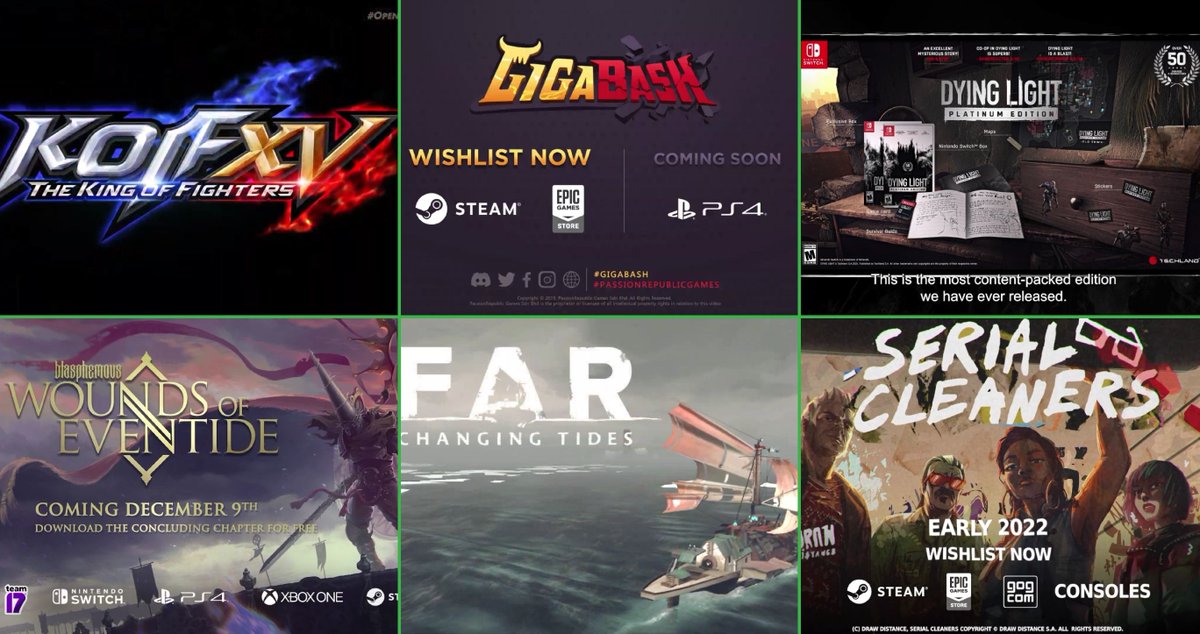After_Bits's tweet photo. El día de hoy #gamescom2021 presento muchos juegos Independientes y como es la bonita costumbre te dejamos las portadas de todo lo anunciado en un mega resumen.
NOTA: Algunos juegos tuvieron entrevista y por eso mismo se repiten.
#AfterBits https://t.co/Bge4Zp4mdW