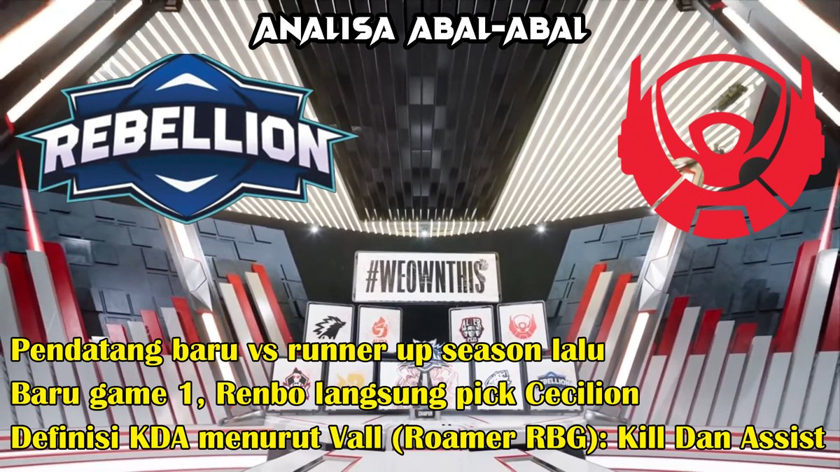 UnclePras's tweet photo. New Video: https://t.co/jheKrsqf8m

#MLBB #MLBBindo #MLBBindonesia #MobileLegends #MLBBEsports #MobileLegendsIndo #MobileLegendsIndonesia #MPL #MPLID #MPLIDseason8 #MPLIDS8 #WeOwnThis #NewEra #NimoTV #RRQ #EvosLegends #BTR #Onic #AlterEgo  #AuraFire #GeekFam #RebellionGenflix https://t.co/1nJw9YQ9IV