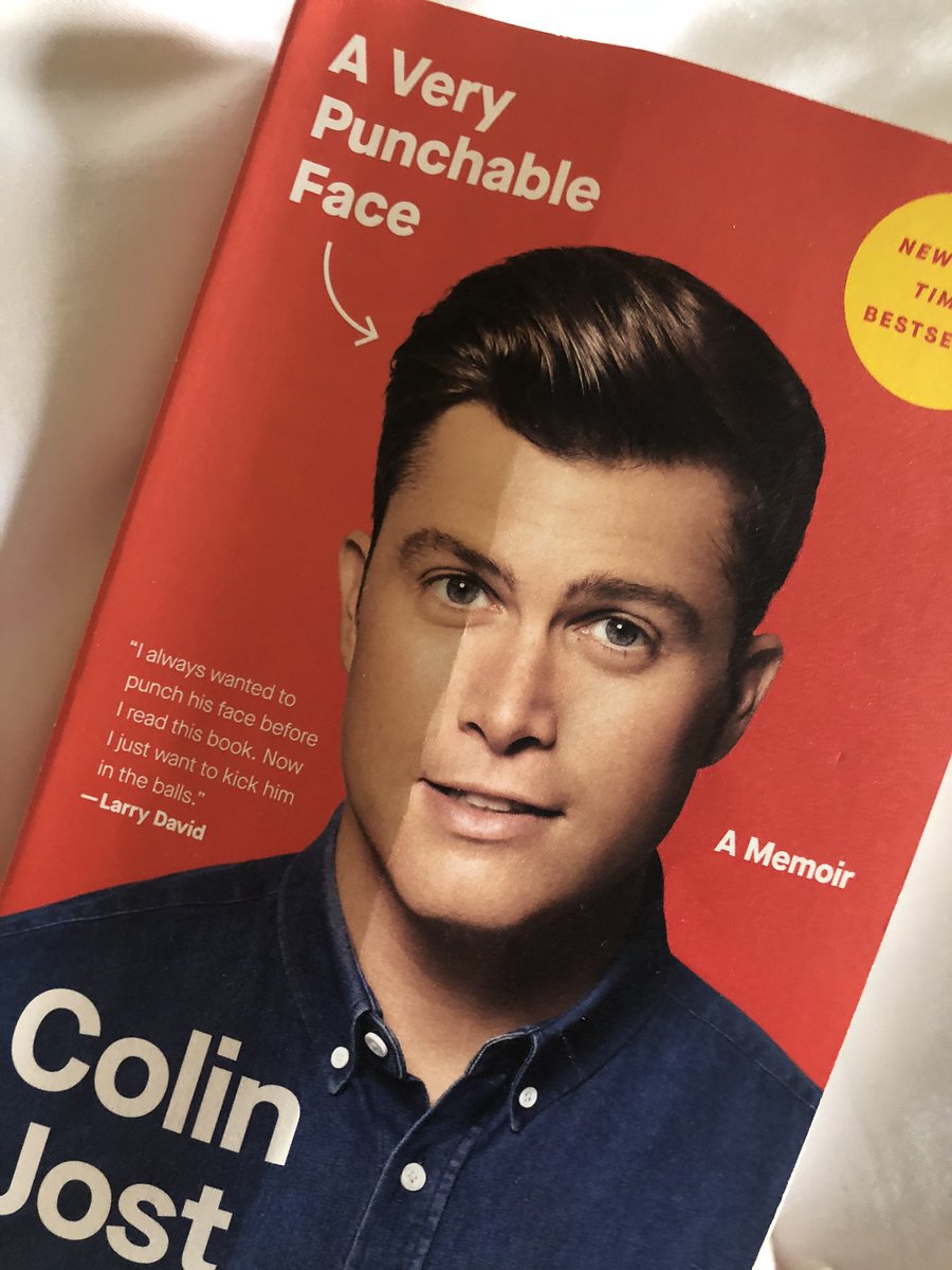 I never knew Colin Jost’s backstory, but after reading his bio, #AVeryPunchableFace, I adore him. Fun facts:
1. He grew up in Staten Island.
2. His mom was the doctor for the NYFD
3. He went to Harvard and his classmate was Pete Buttagieg
4. He started as a newspaper reporter https://t.co/uYXPnmlEGW