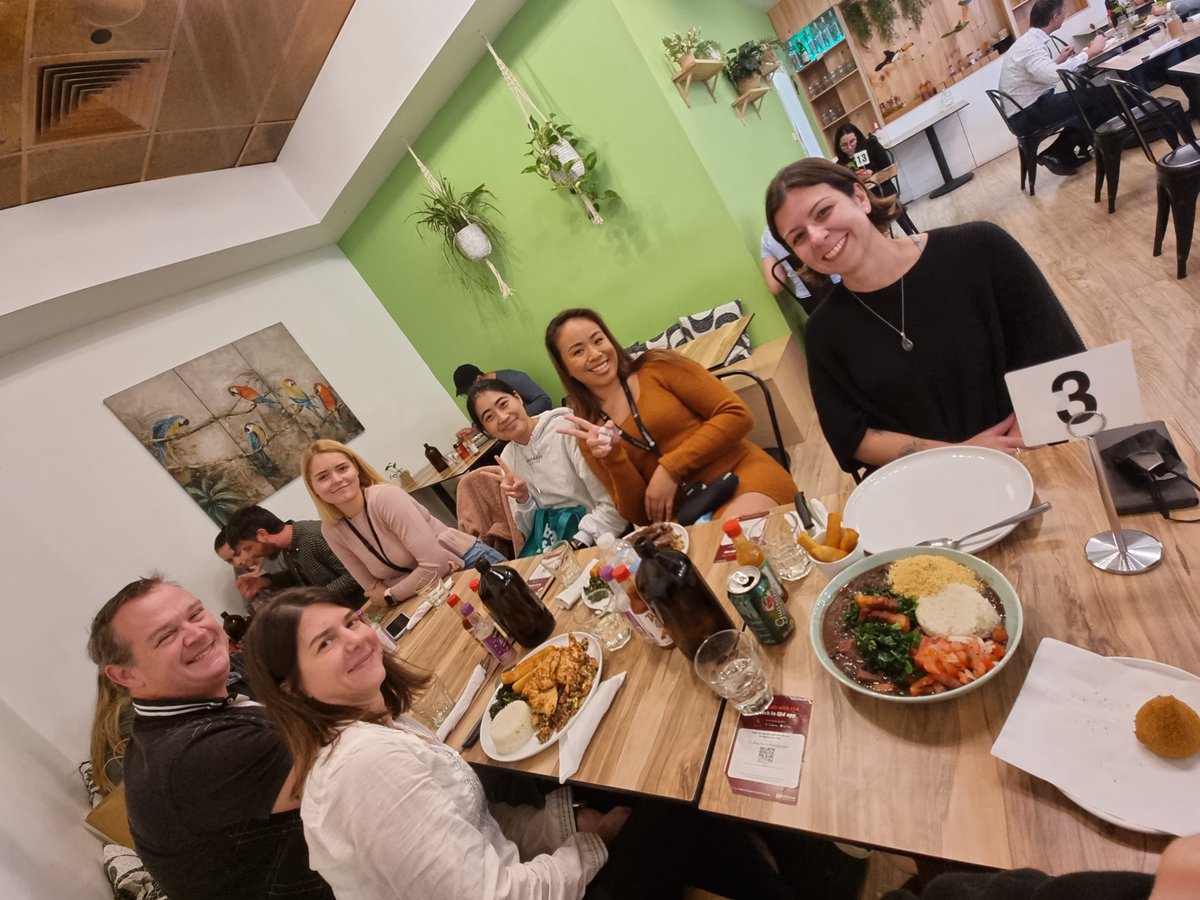 The team enjoyed a hearty lunch at O Brasileiro yesterday, a favorite place of past &amp; present lab members for amazing Brazilian food. A lovely COVID-safe team bonding activity, after a mentally draining lab meet discussion on individual project progress.