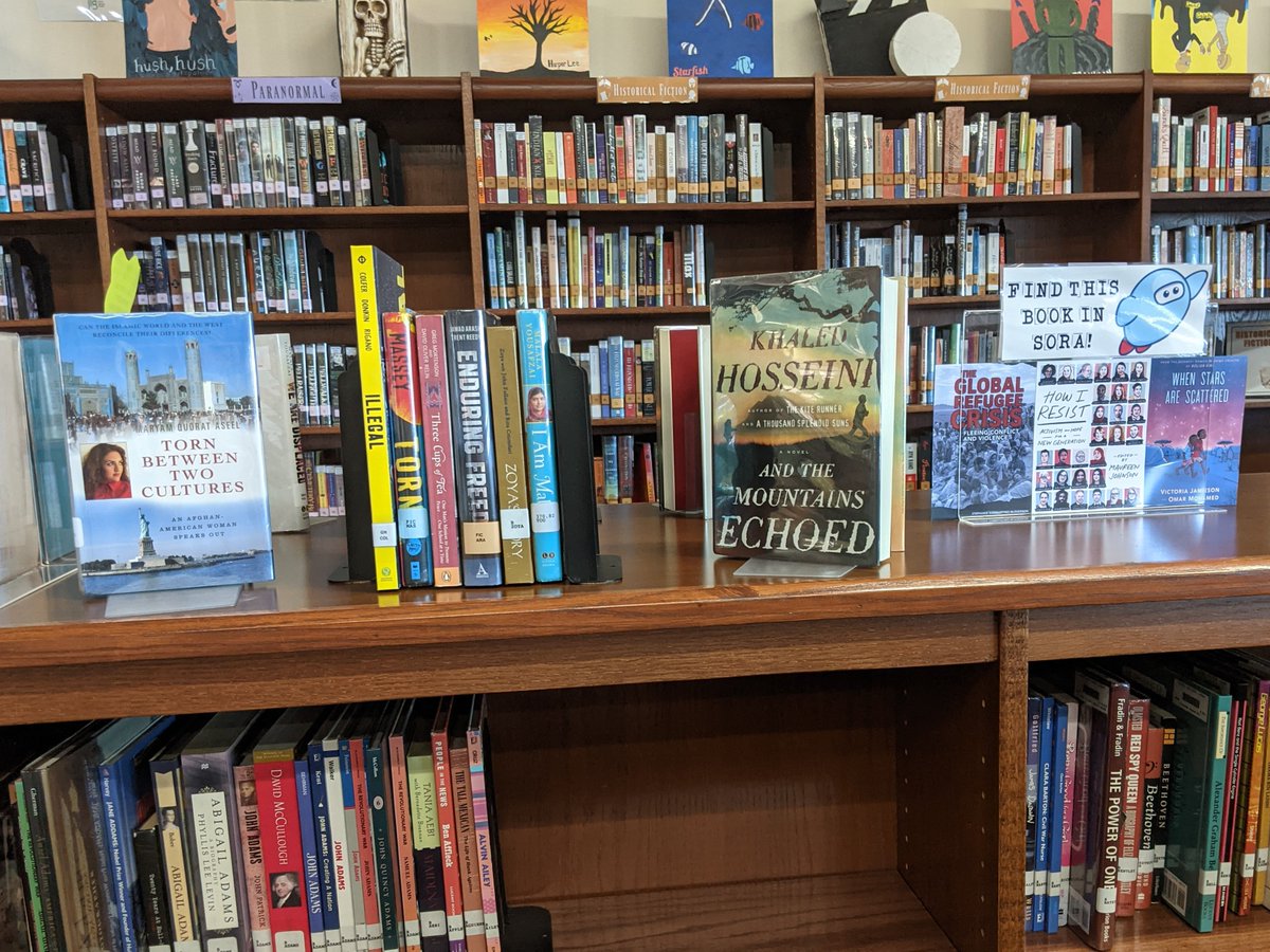 Our newest display will spotlight a current event going on in our world. The first is the humanitarian crisis in Afghanistan. Check out the display and borrow a book to gain some insight.