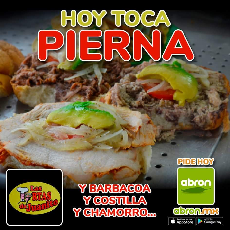 mx_abron's tweet photo. Día de pierna 🦵🏼De una deliciosa torta de pierna con la receta tradicional de Tortas juanito

Pide solo por #abronmx 🛵🌶️

Descarga la App 🤳 https://t.co/MTvWEG5FjH

#Delivery #Xalapa #Coatepec #Banderilla #ElSaborDeXalapa #ConsumeLocal #ComidaXalapa #ComidaCoatepec #Comida https://t.co/TdH6KtU616