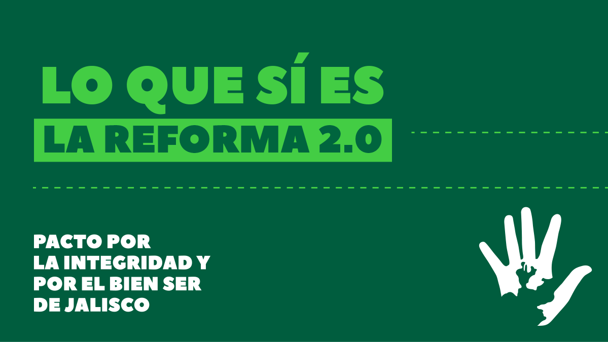 PactoIntegridad's tweet photo. Esto sí es la Reforma 2.0 al Sistema Estatal Anticorrupción de Jalisco, siete puntos resultado de las mesas de trabajo desarrolladas el 5 de abril de 2019 y presentadas al @LegislativoJal 👇 https://t.co/0Nk2pR8RTh