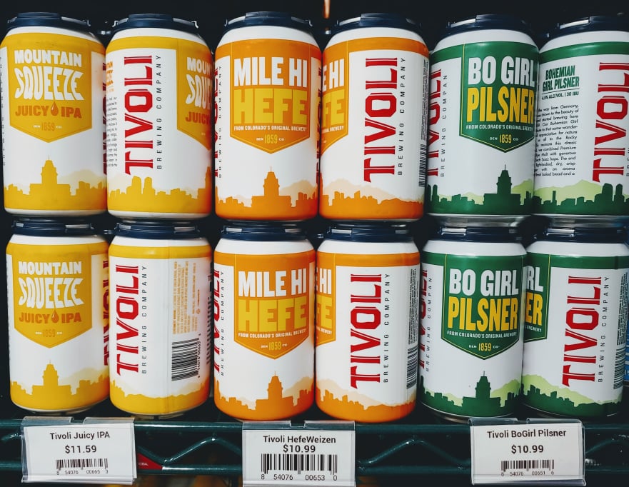 Supporting our local friends is important to us and we're stoked to have a selection of @TivoliBeer for us and our customers to enjoy!