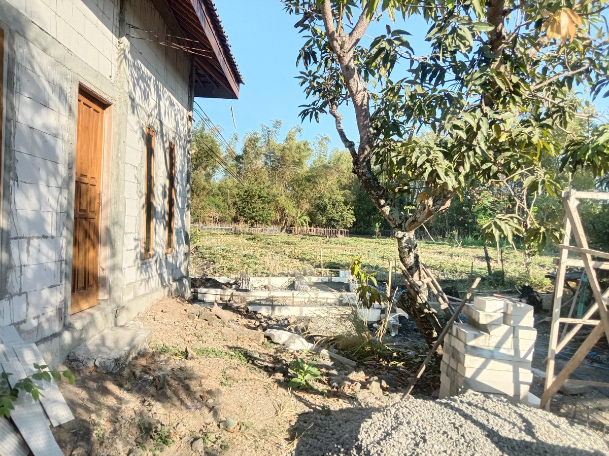 Progress pembangunan toilet dan tempat wudhu. Musholla &amp; TPQ NURUL ULUM, Dsn. Sempayang, Desa Jaan, Kecamatan Gondang, Nganjuk. Yang menginginkan ikut amal jariyah untuk pembangunan Monggo bisa DM. Atau WA +62 823 3465 8600 (Ustdh. ANA)