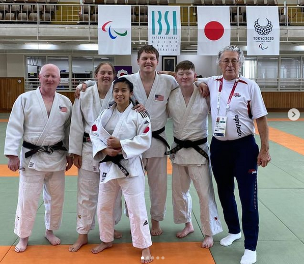 LMBlindJudoka's tweet photo. Tokyo 2021 at the Kodokan @judo_el https://t.co/GmdKxE54w0