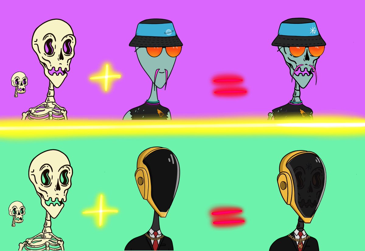 BlackXBone's tweet photo. Recently I've been working on a project with @NFTeazer to bring @thelonelyaliens aliens to create a unique SuperBone style. until it turns into an alien bone It's a really fun project.
I’m BlackBone 💀👽🔥 #SpaceClub #LonelyAlien #nftart #NFTs #NFTcommuity #SuperBone https://t.co/zODaDOL39M