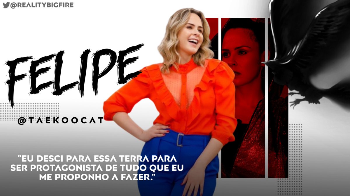 realitybigfire's tweet photo. • Veterano
Felipe (@taekoocat) está confirmado no elenco do Big Fire.
"eu desci para essa terra para ser protagonista de tudo que eu me proponho a fazer."
Você é #TimeFelipe? https://t.co/voTQLBeayG