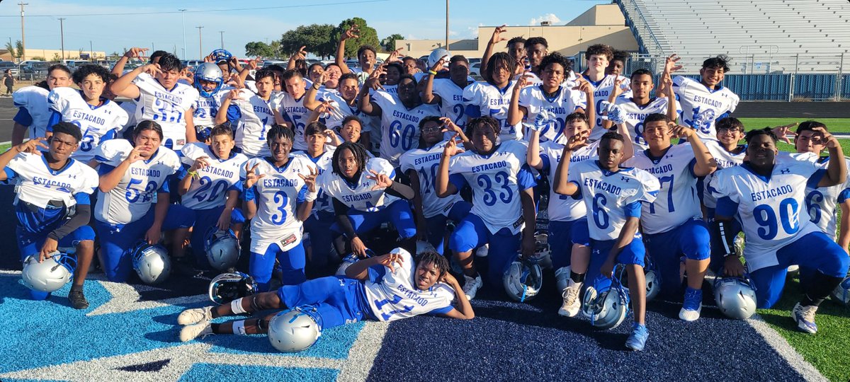 Matador Freshman come from a 14 point deficit to win 22-14 over Midland Greenwood!! Great start to the season! GO MATS!!!