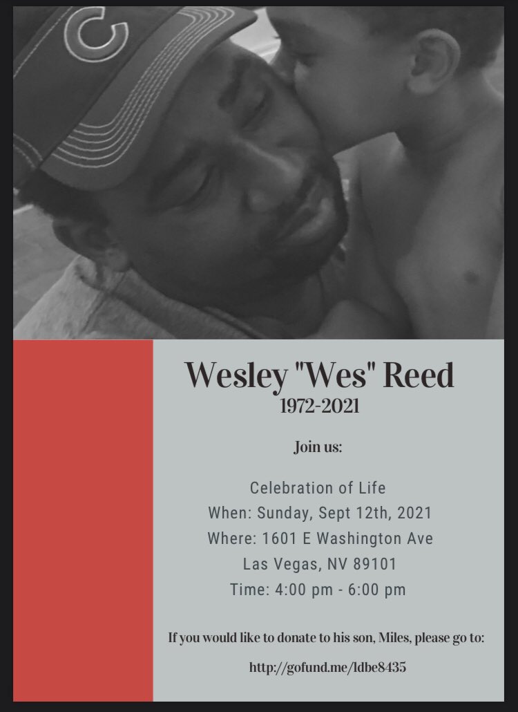 Information for Coach Wes’ Celebration of Life 🙏🏼💜 — please feel free to repost/ retweet <a href="/702BballCoach/">Coach.Will.702</a> <a href="/valerieinvegas/">Valerie Brown</a> <a href="/CoachRashonda/">iamcoachrashonda</a> <a href="/TheRunninRebels/">UNLV Men's Basketball</a> <a href="/evricgray23/">Evric Gray</a> <a href="/dedanthomas/">WESTCOAST_BASKETBALL</a>