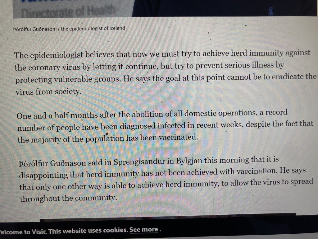 @mkell33 @NototyrannyNOW This virus is already (or soon to be) endemic. Like SARS1 and common cold coronoviruses. @gerdosi has good research on this. It’s illusion to think this can be stopped. Like trying to stop glaciers from forming a river. Healthy exposed are the only way forward…