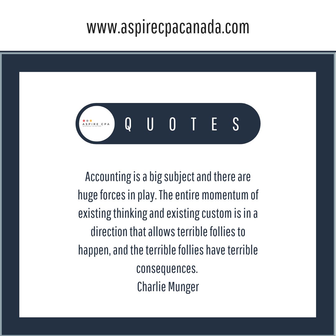 Quote of the Day

#accountingquotes #accounting #quotesoftheday #toronto #smallbusiness #smallbusinesstoronto #realestatetoronto #torontorealtors

Visit us online l8r.it/pmJl to learn more!
