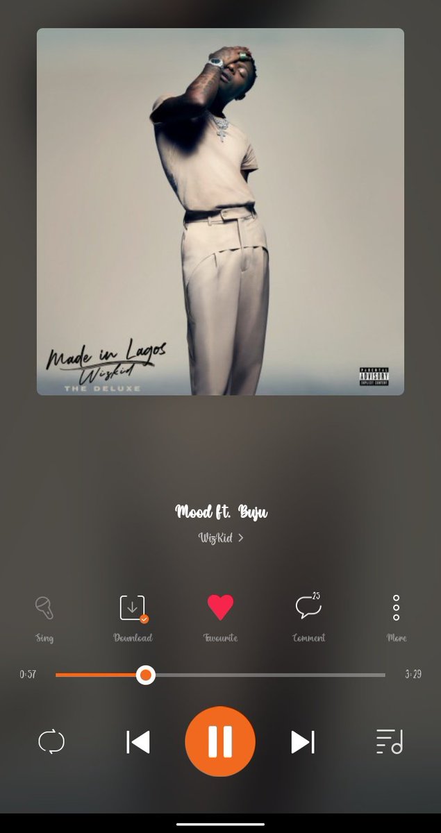 Grayons001's tweet photo. Wizkid - Mood ft. Buju 🔥 🔥
#Wizkid #Buju #MadeinLagosDeluxe

Right on Boomplay! 🎧 https://t.co/UP3zwY1nwJ